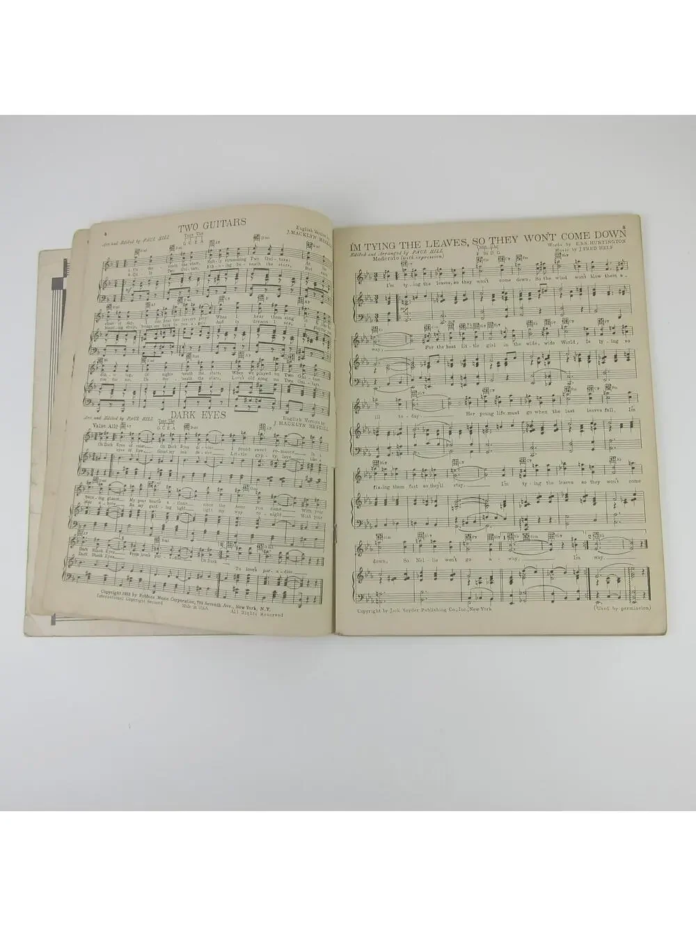 Sheet Music Kate Smith Memories Song Book 100 Songs Vintage 1933